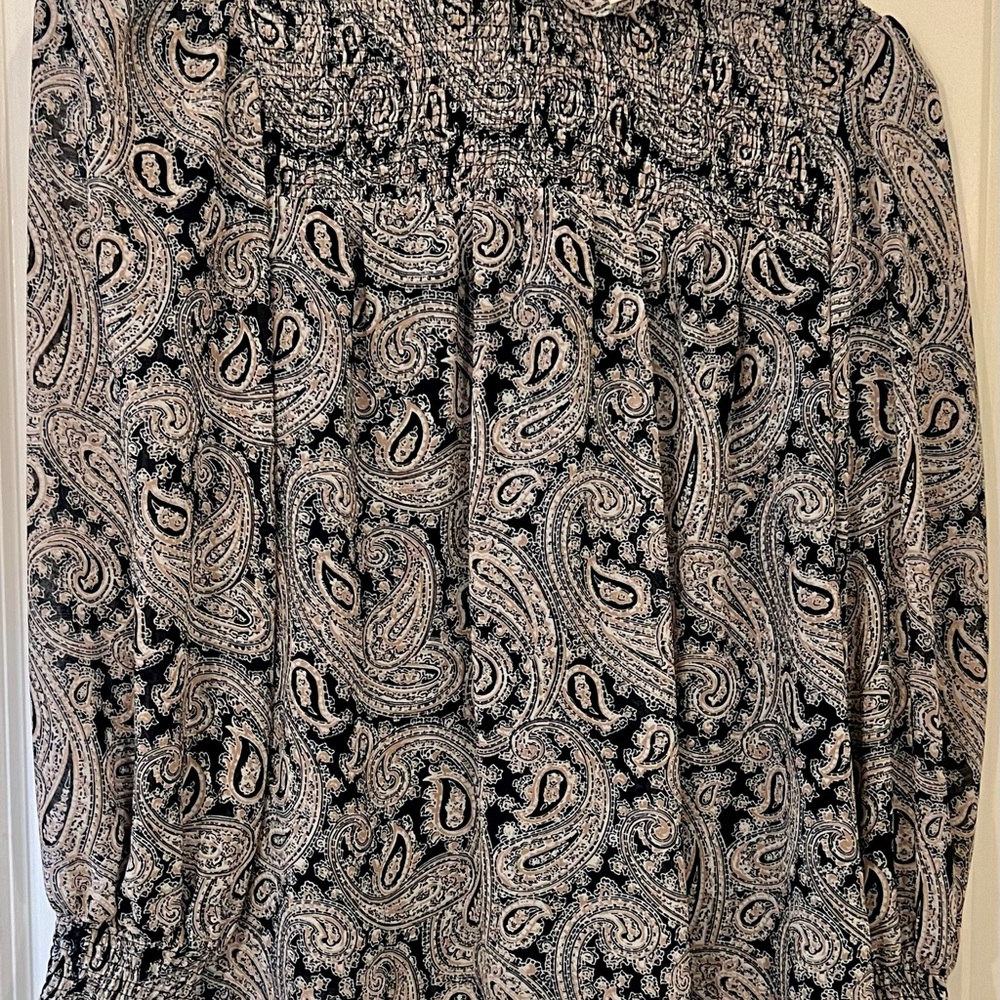 Paisley Print Women's Top